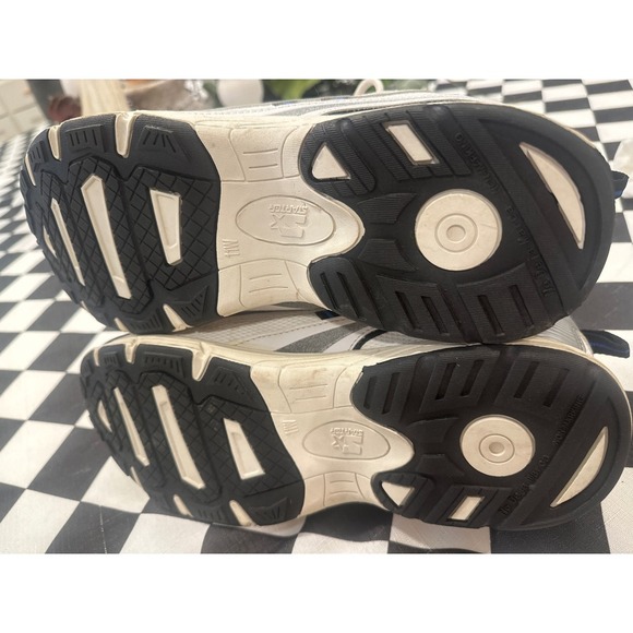 Starter Mens White Blue Athletic Walking dad Shoes Sneakers Size 11W dad - Picture 6 of 6